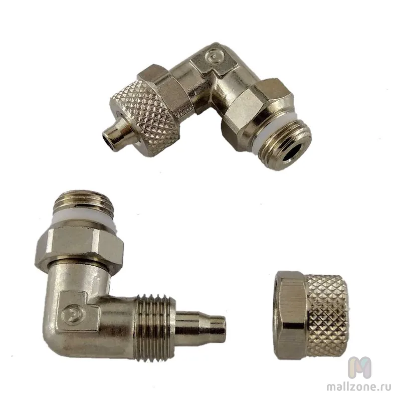 Фитинг угловой NPL 8/6G02