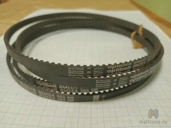Ремень зубчатый Optibelt 5 M 565. Ширина: 9