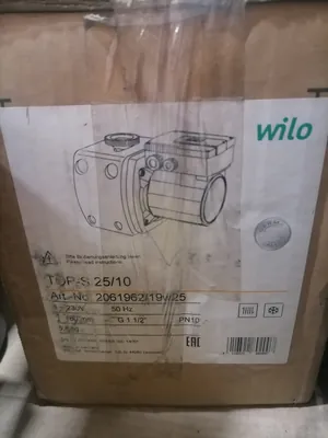 Насос WILO TOP-S 25/10 DM PN6/10 — фото 2